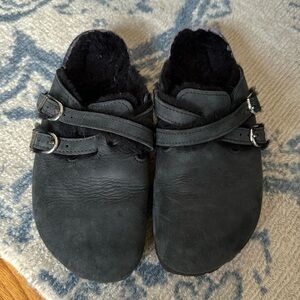 Black Birkenstocks Clogs